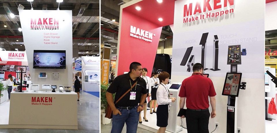 Maken present new self-service solutions at computex taipei 2019 