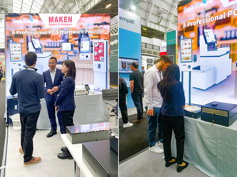 Maken attends 2024 retail technology show 