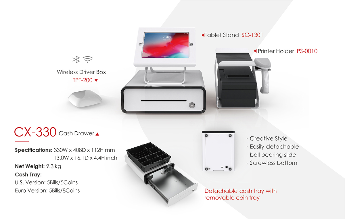 Stylish cash drawer cx330