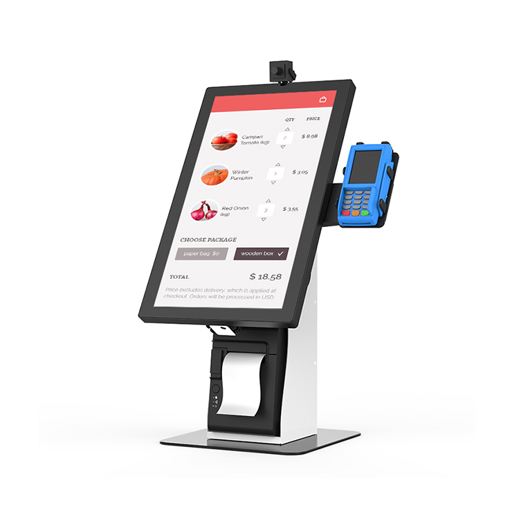 Smart kiosk pos facilitates retail industry upgrade and transformation 