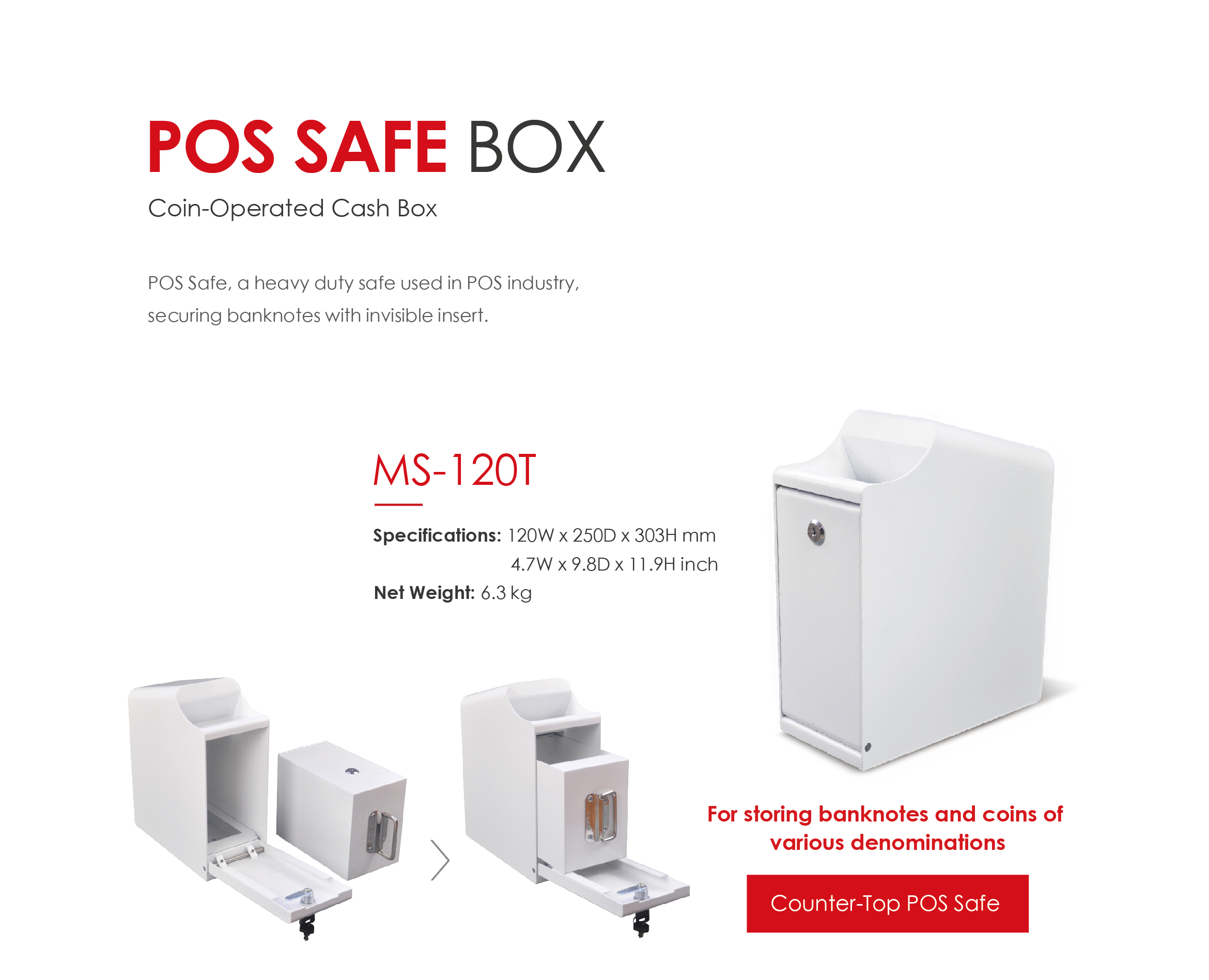 Pos safe ms120t