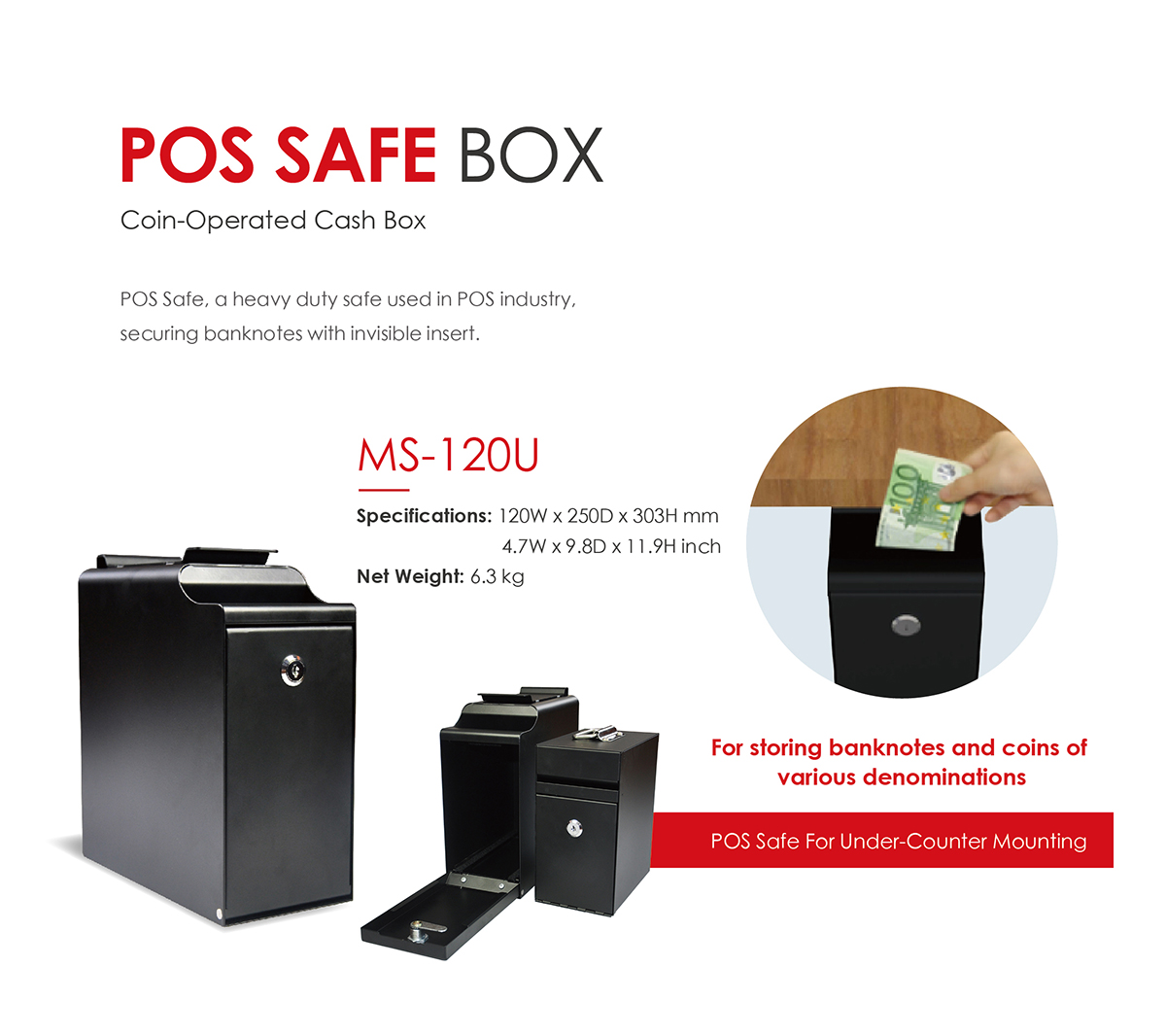 Pos safe ms120u