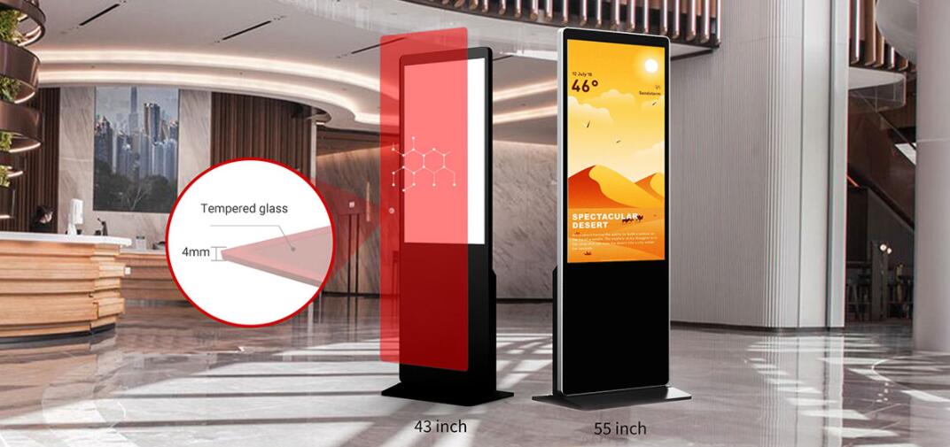 The application advantages of digital signage in various industries such as hotel, education and enterprise 