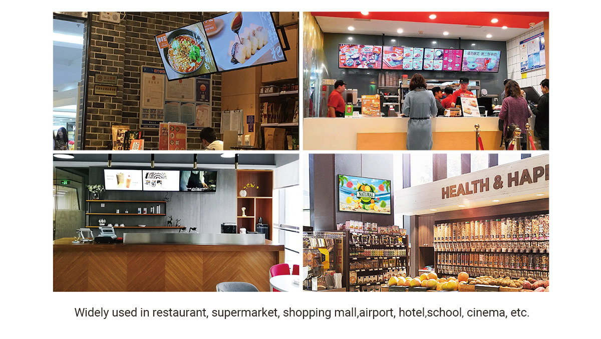 The application advantages of digital signage in various industries such as hotel, education and enterprise 