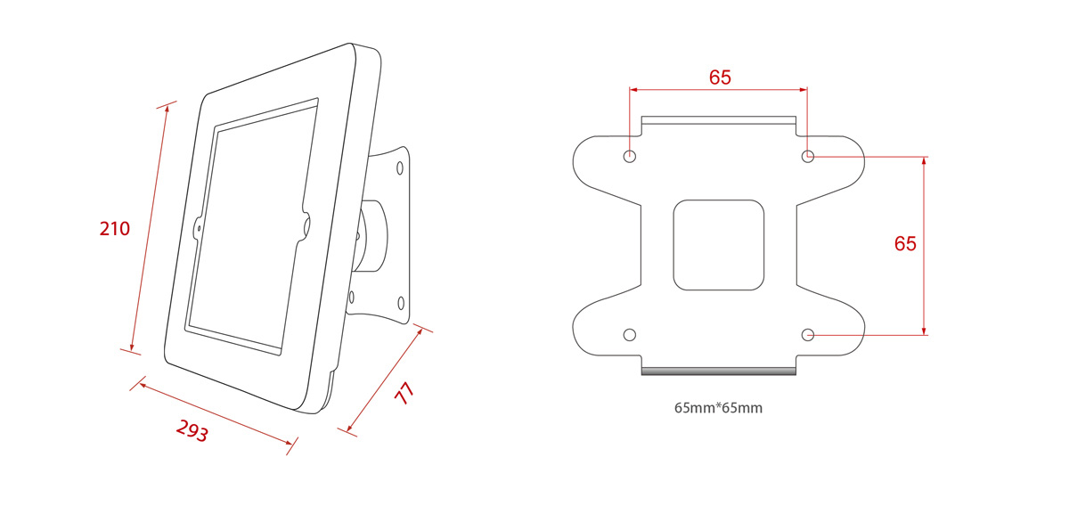 Product size picture