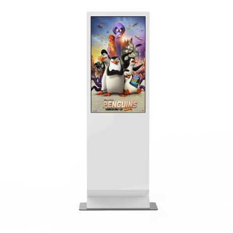 Digital signage df4300 floor stand-support independent software & hardware expansion