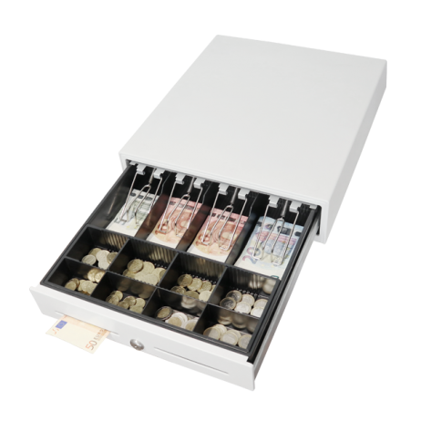 Classic roller cash drawer mk350-dual tray structure