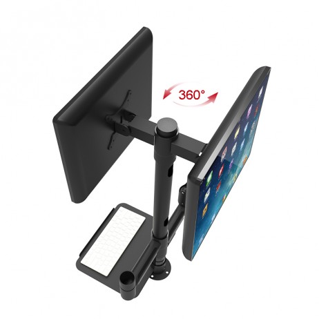 Pole mount stand ps3010-360 degree rotation