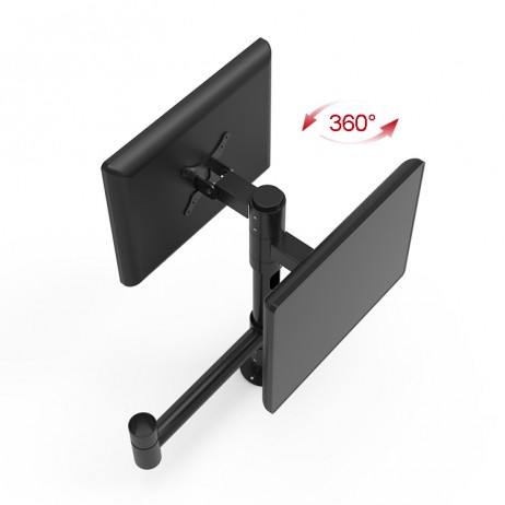 Pole mount stand ps3020-360 degree rotating holders