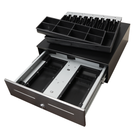 High end slide cash drawer sk415ha-adjustable tray