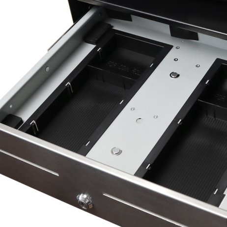 High end slide cash drawer sk415ha-extra space for coin rolls