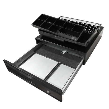 Heavy duty slide cash drawer sk425-removable tray