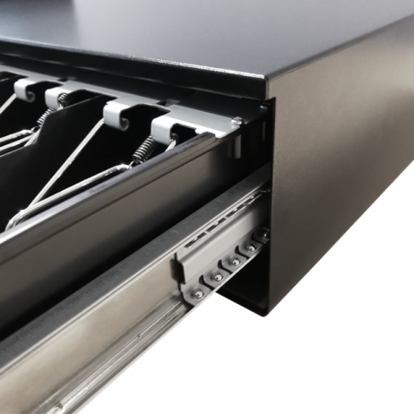 Heavy duty slide cash drawer sk425-ball bearing slide