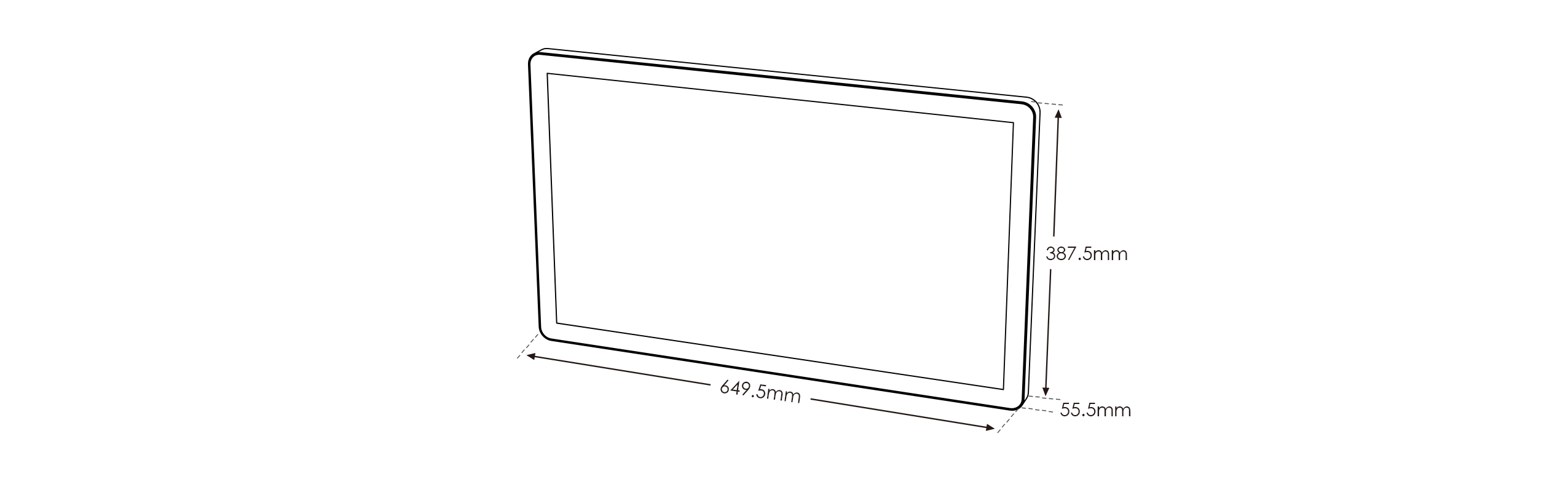 Product size picture