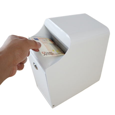 Pos safe ms120t-storing banknotes and coins
