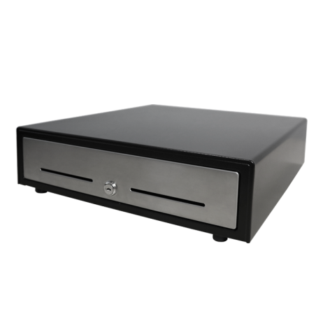 Heavy-duty slide cash drawer sk410s-stainless steel