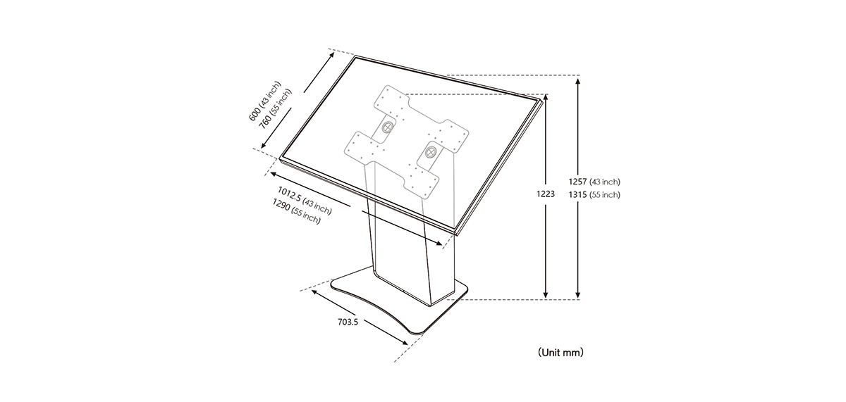 Product size picture