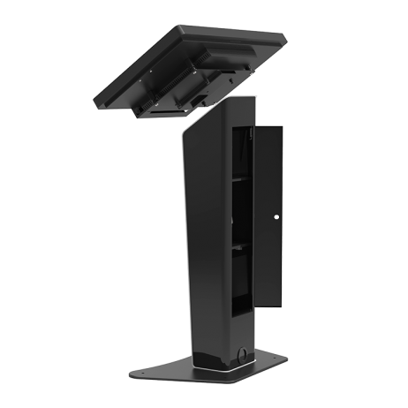 Display stand sf2203-lockable compartment