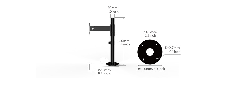 Product size picture