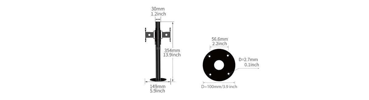 Product size picture