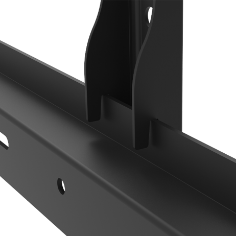 Wall mounting bracket mw1000-bending baffle