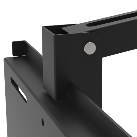 Wall mounting bracket mw1100-clasp limiting vertical mounting rack