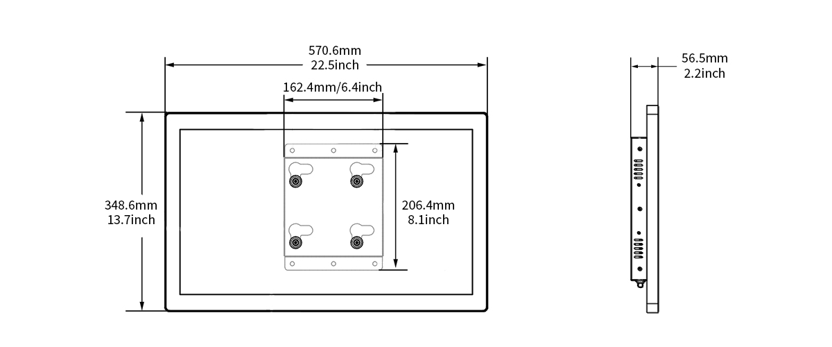 Product size picture