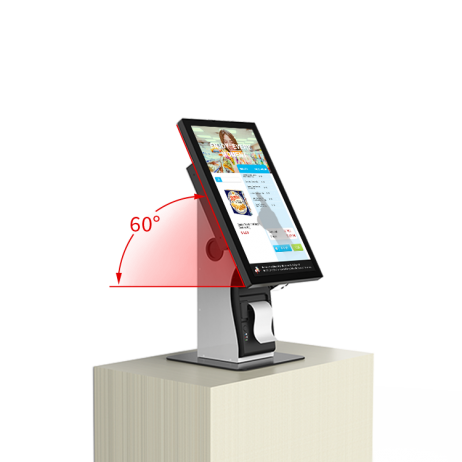 Self-service display stand sf2205-60 degree tilt