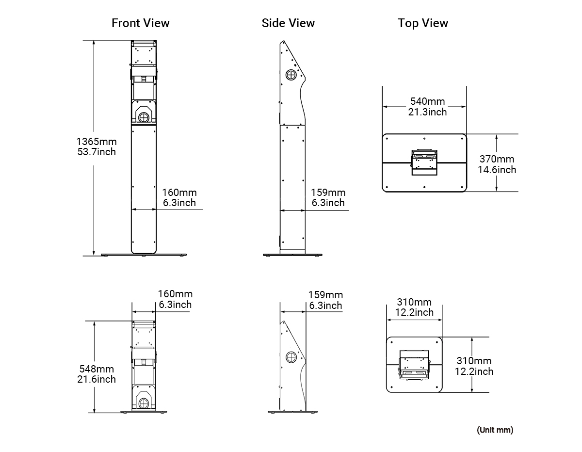 Product size picture