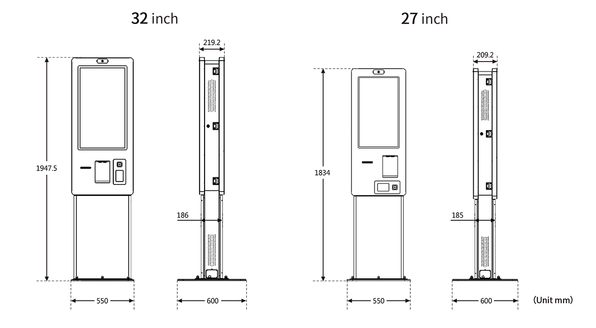 Product size picture