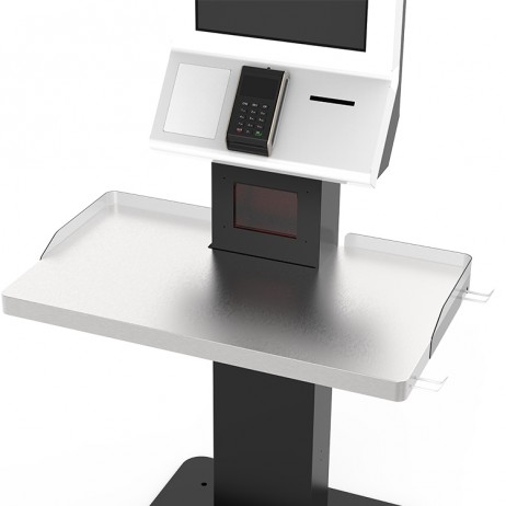 Self-checkout kiosk kr2700-storage shelf, bearing 30 kg