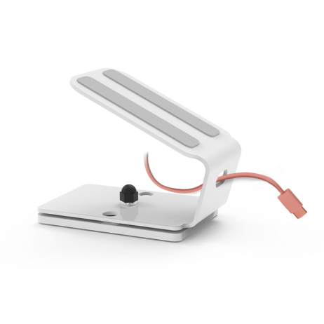 Payment stand ps1020-cable routing hole