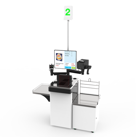 Self-checkout kiosk kr1900