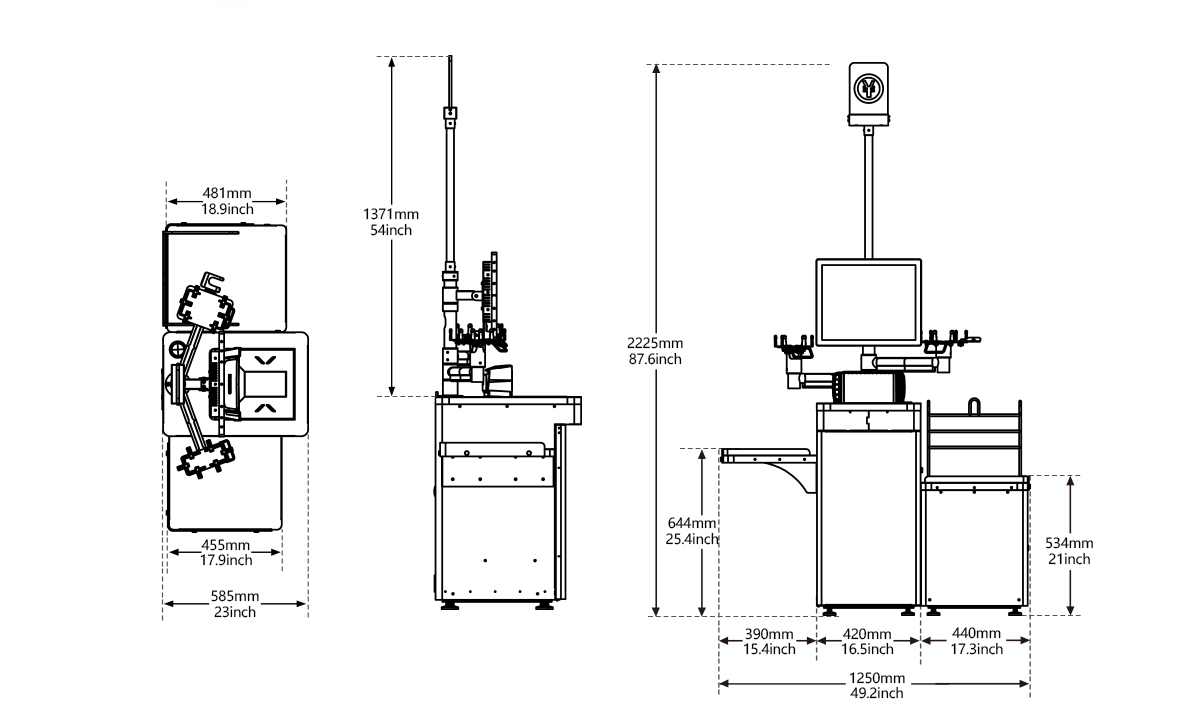 Product size picture