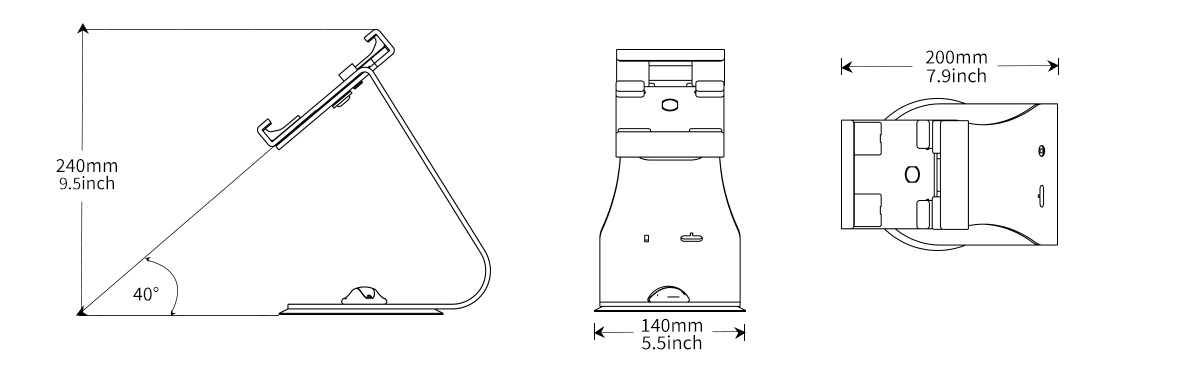 Product size picture