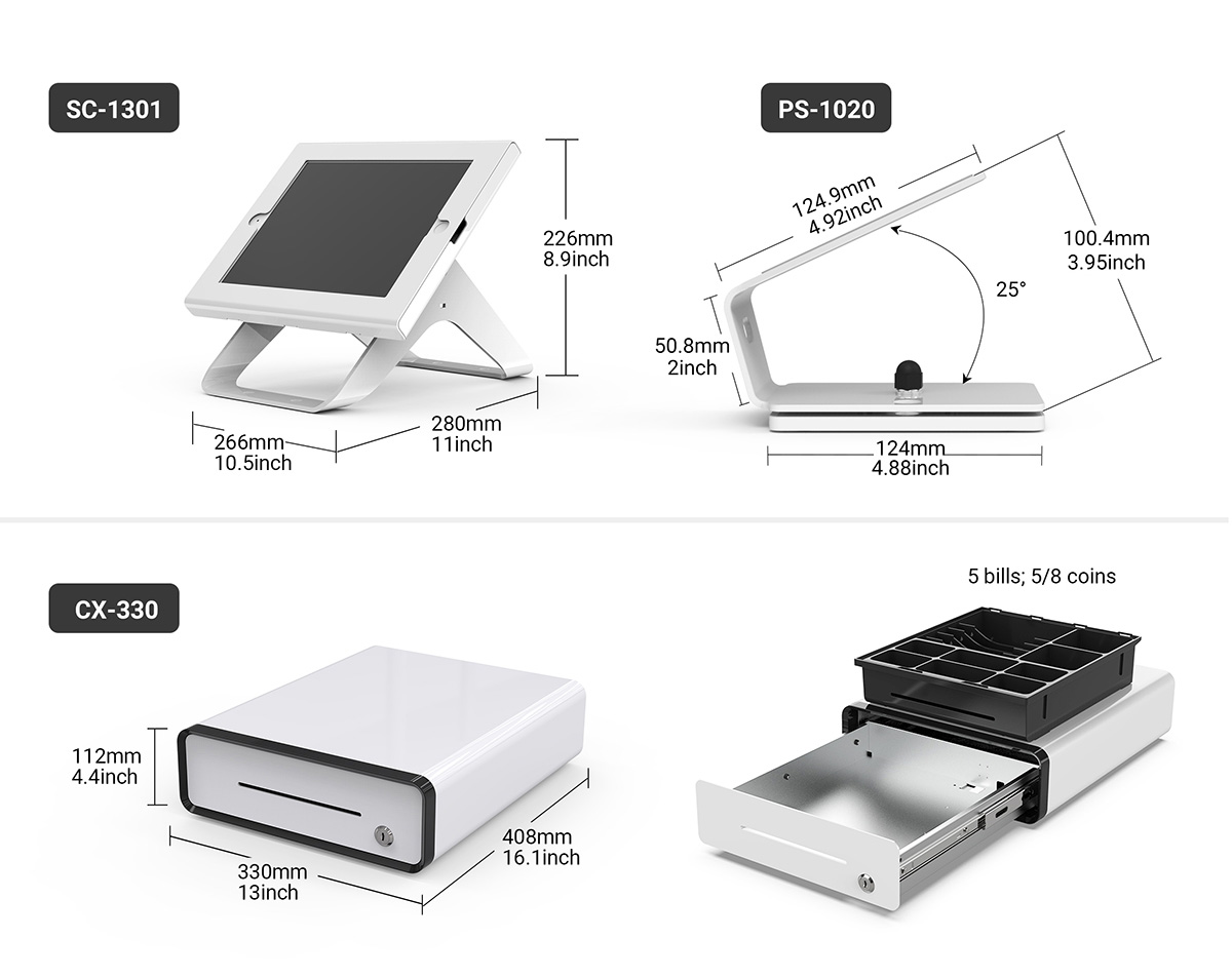 Product size picture