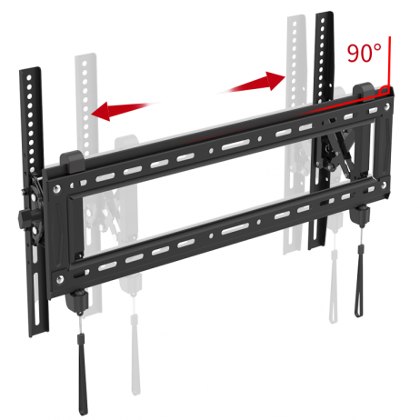 Large screen scalable wall mounting bracket mw2000