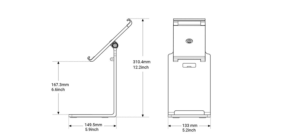 Product size picture