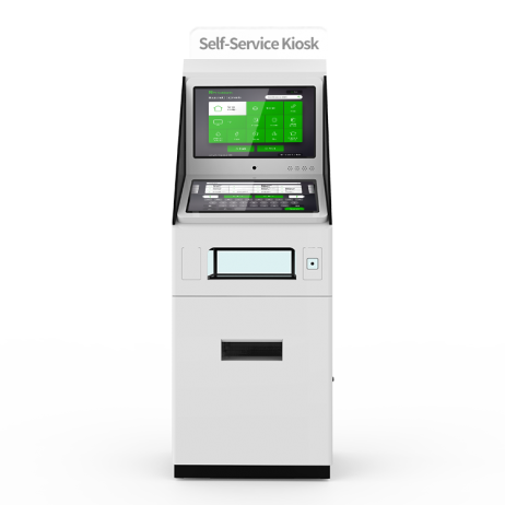 Dual-screen self-service terminal cs016