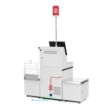 Self-checkout kiosk kr1910