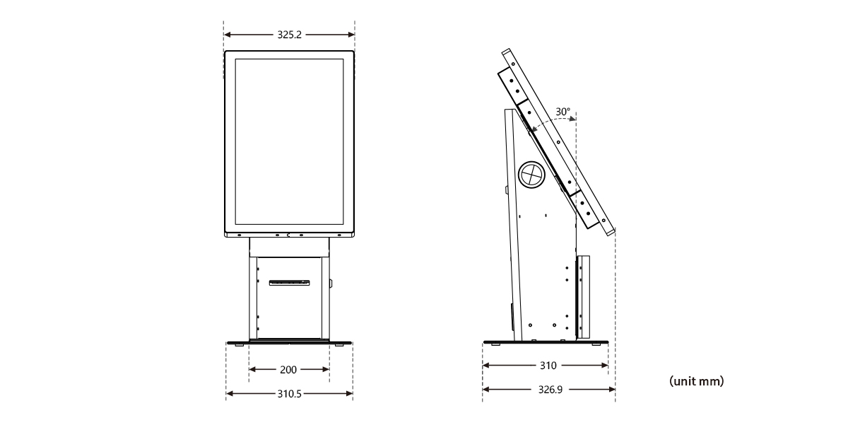 Product size picture