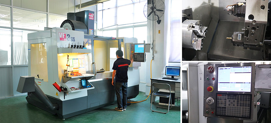 MAKEN utilizes the latest CNC equipment as a mean to speed
                        manufacturing ability and increase repeatable accuracy.