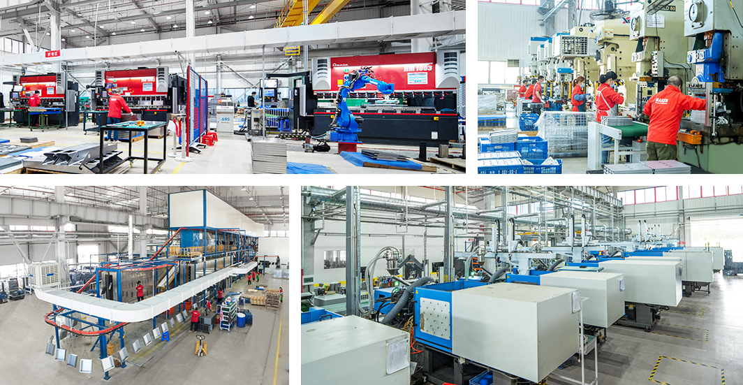 MAKEN’s 11000 square meter state of the art manufacturing factory.
                    Advanced laser cutting, turret punching and bending equipment for metal fabrication and prototyping. 