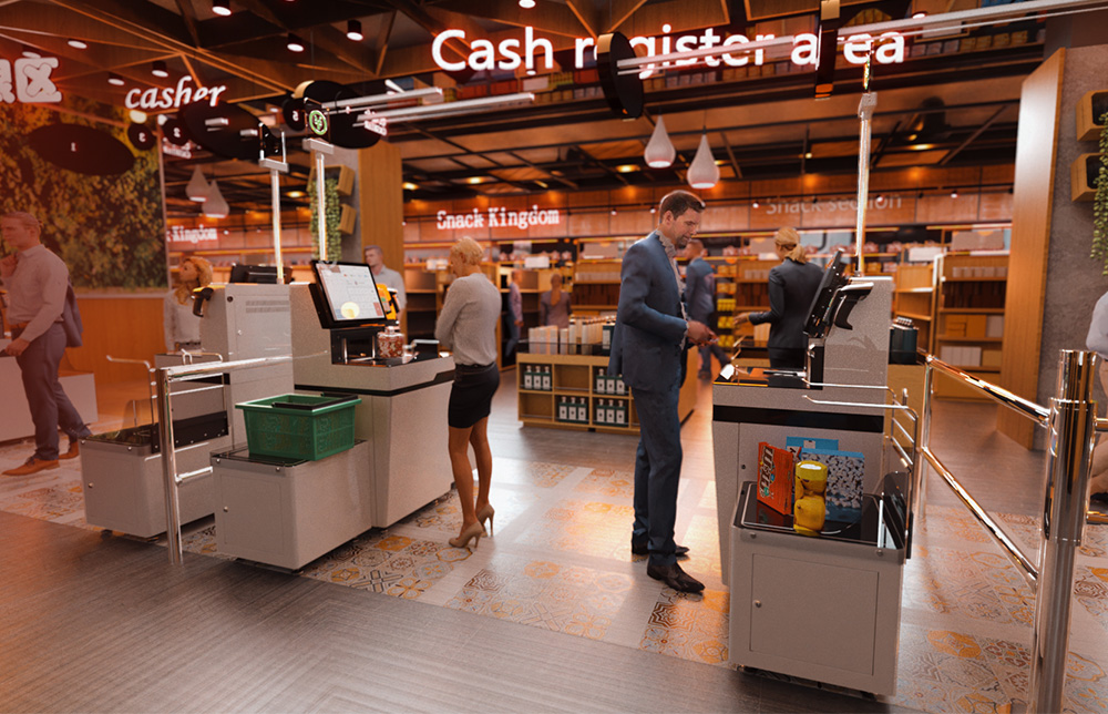 Self-checkout Kiosks